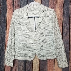 Black and White Blazer